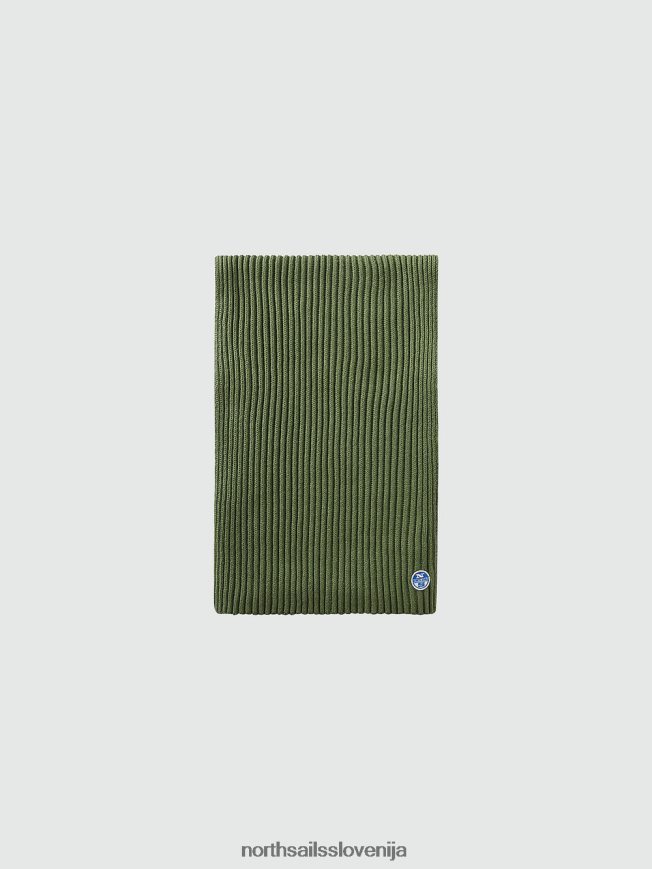 moški North Sails bronasto zelena bombažni in volneni šal dodatki ZBDXNV852