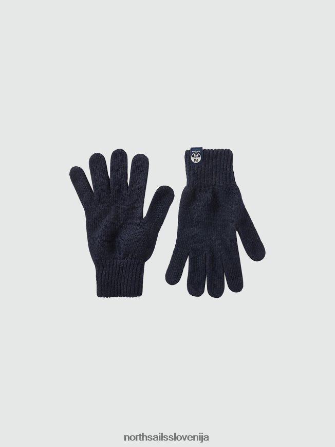 moški North Sails mornarsko modra rokavice iz kašmirja dodatki ZBDXNV691