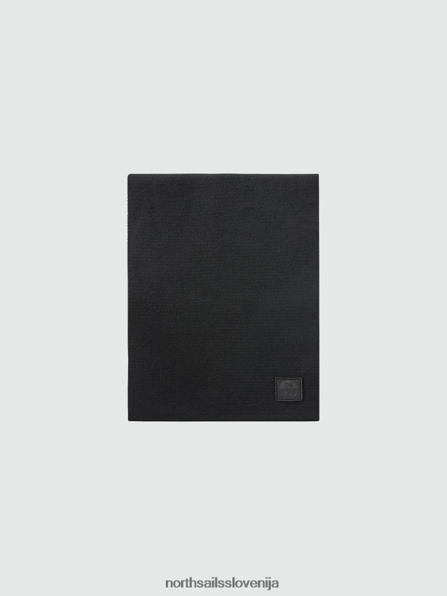 moški North Sails Črna šal iz organskega bombaža dodatki ZBDXNV953