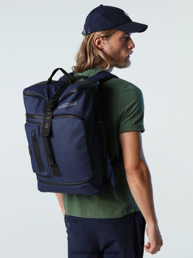 moški North Sails mornarsko modra nahrbtnik z zavihkom dodatki ZBDXNV665