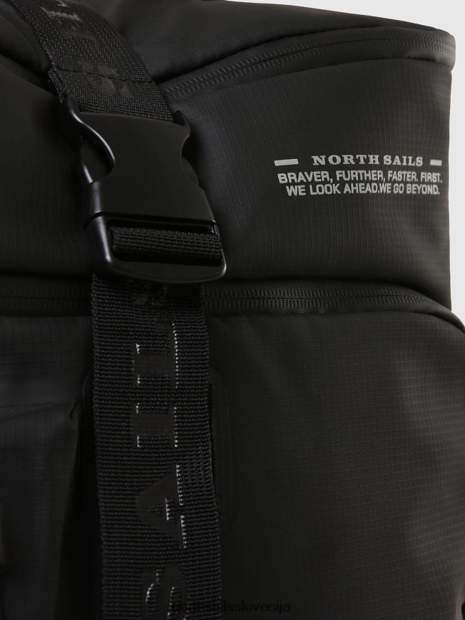 moški North Sails Črna nahrbtnik z zavihkom dodatki ZBDXNV666