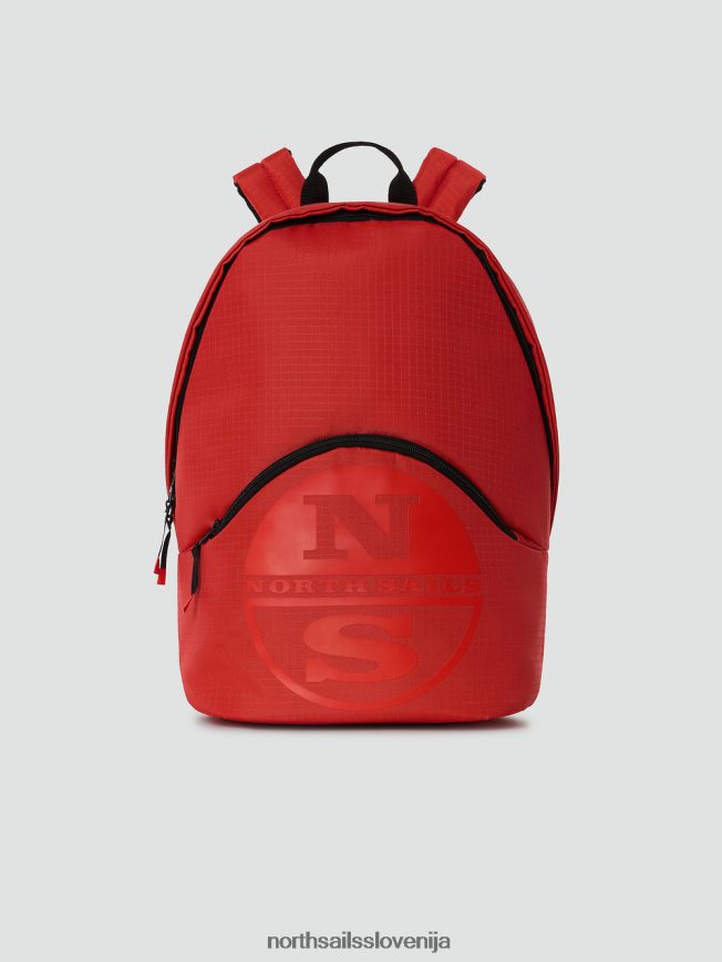 moški North Sails svetlo oranžna nahrbtnik iz recikliranega najlona dodatki ZBDXNV465