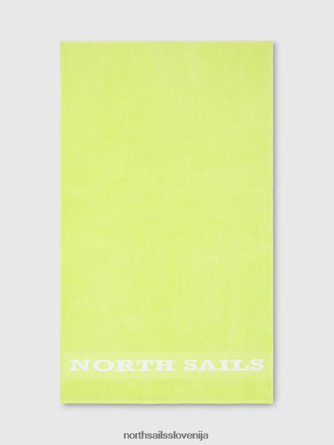 moški North Sails apno brisača za plažo z napisom oblačila za plažo ZBDXNV400