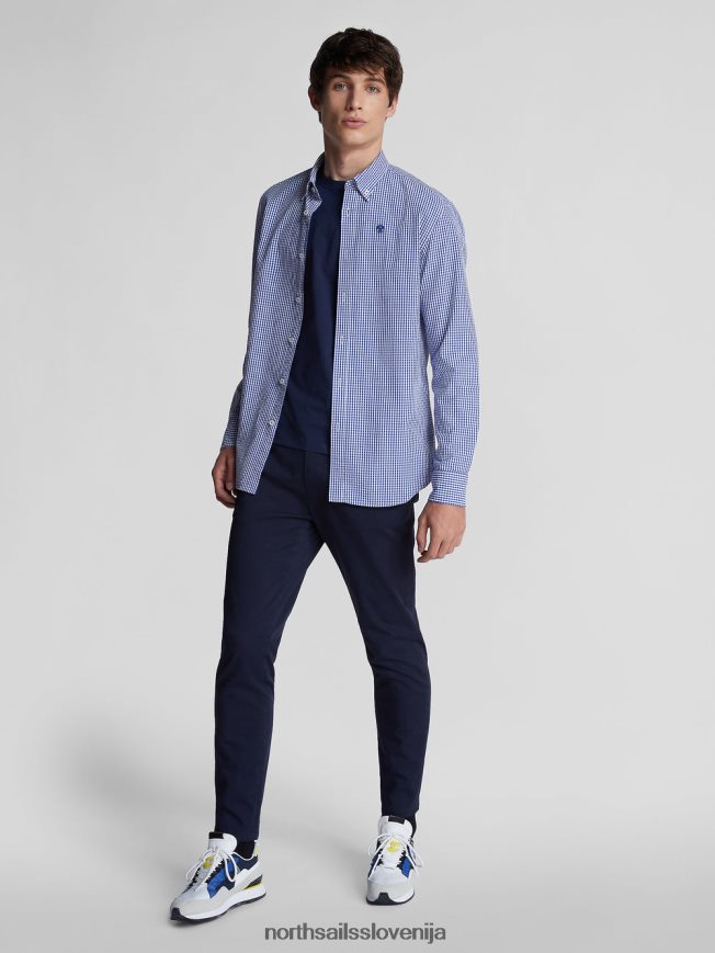 moški North Sails mornarsko modra oprijeti chinos chinos defender 1895 oblačila ZBDXNV1174