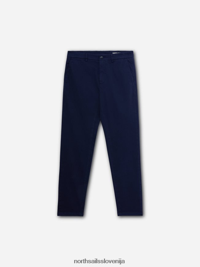 moški North Sails mornarsko modra oprijeti chinos chinos defender 1895 oblačila ZBDXNV1174