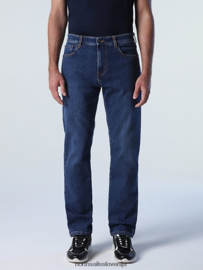 moški North Sails kombinacija 2 kavbojke iz recikliranega jeansa oblačila ZBDXNV1019