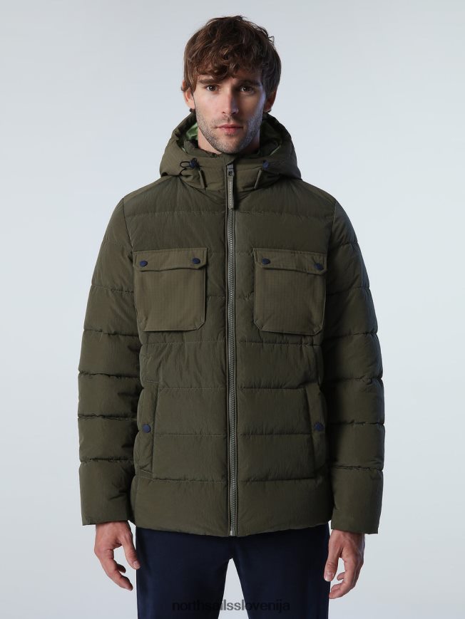 moški North Sails bršljan zelena moffen jakna oblačila ZBDXNV849