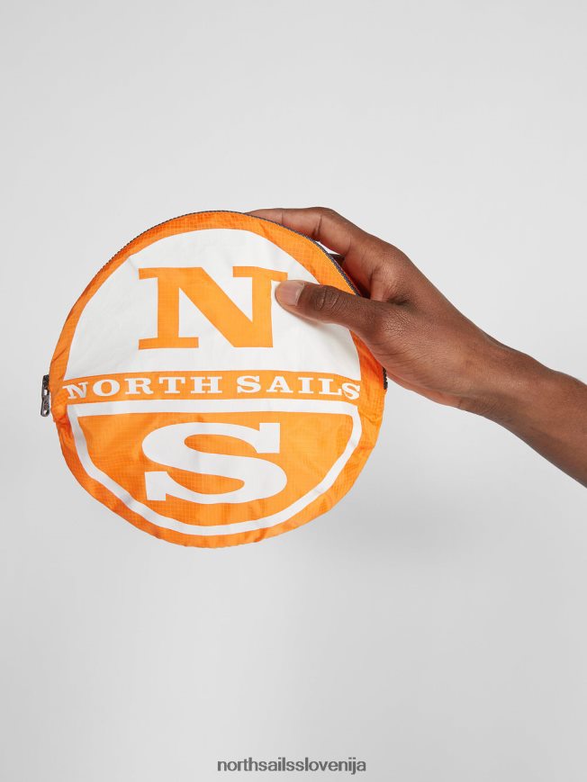 moški North Sails živahno oranžna previjalna jakna oblačila ZBDXNV1096