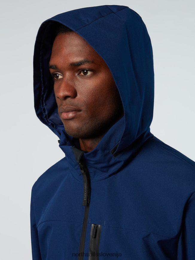 moški North Sails oceansko modra tech mornarska jakna oblačila ZBDXNV37