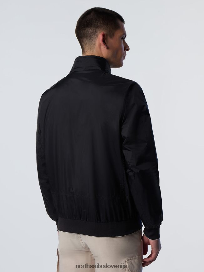 moški North Sails Črna mornarska jakna 2.0 oblačila ZBDXNV58