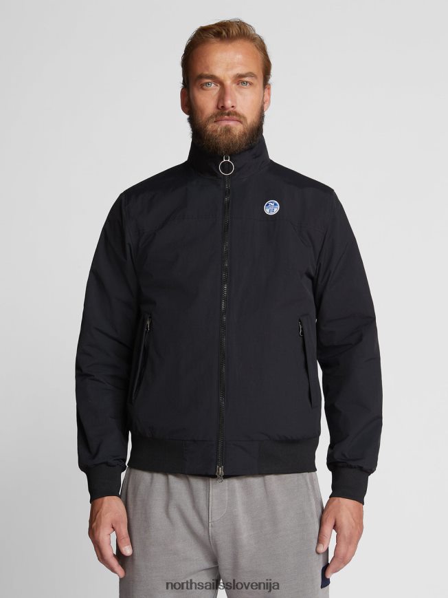 moški North Sails Črna mornarska jakna oblačila ZBDXNV1221