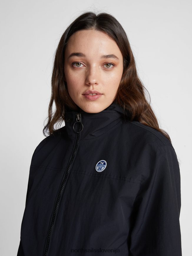 moški North Sails Črna mornarska jakna oblačila ZBDXNV1221