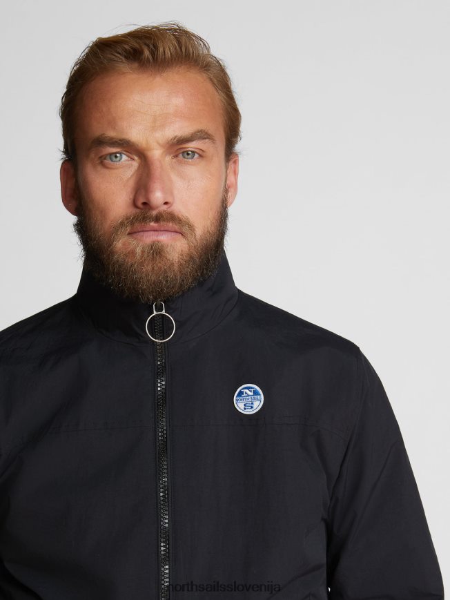 moški North Sails Črna mornarska jakna oblačila ZBDXNV1221