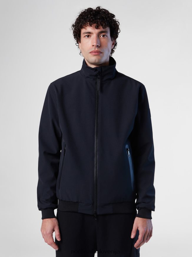 moški North Sails Črna mornarska jakna tehn oblačila ZBDXNV61