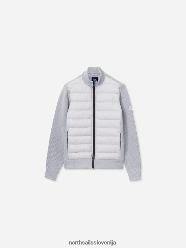 moški North Sails sivo vijolična annapolis jakna oblačila ZBDXNV1329