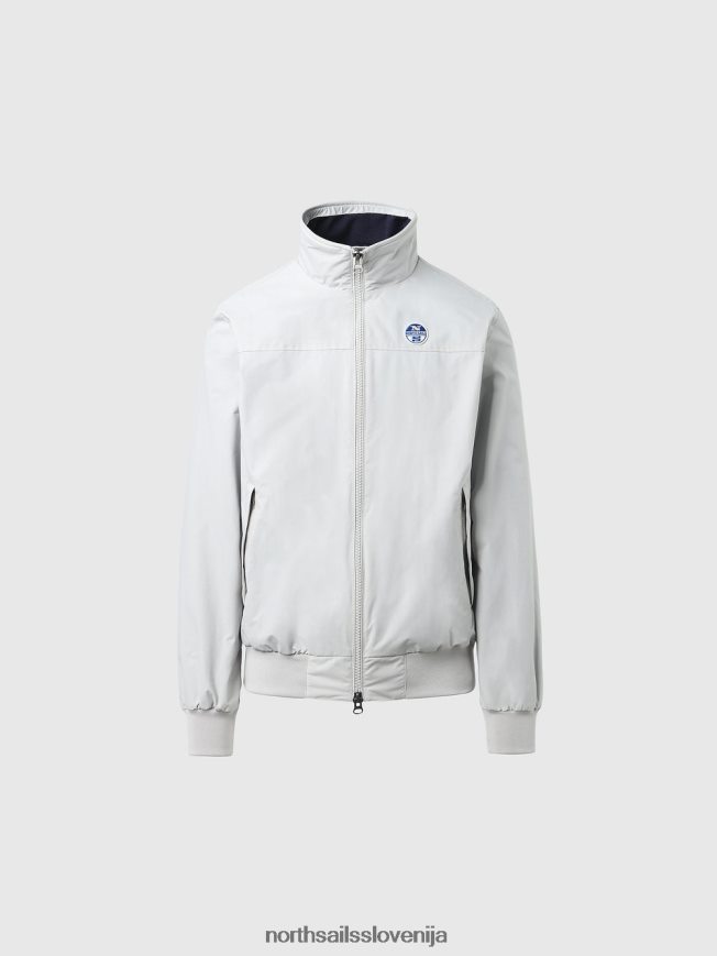 moški North Sails sivo vijolična mornarska jakna original oblačila ZBDXNV34
