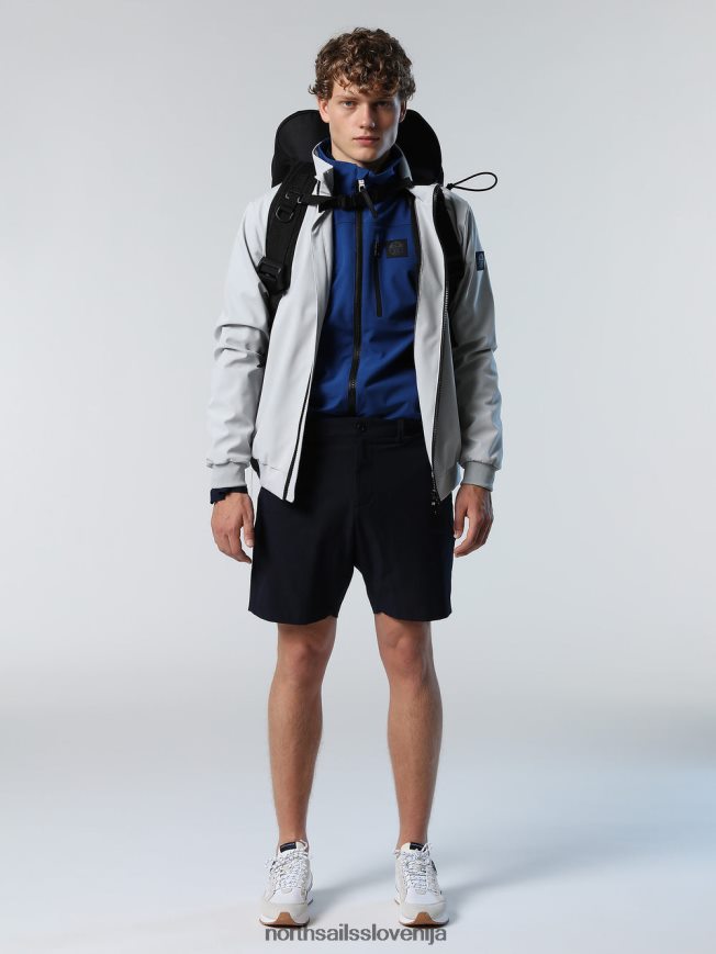 moški North Sails sivo vijolična mornarska jakna tehn oblačila ZBDXNV63