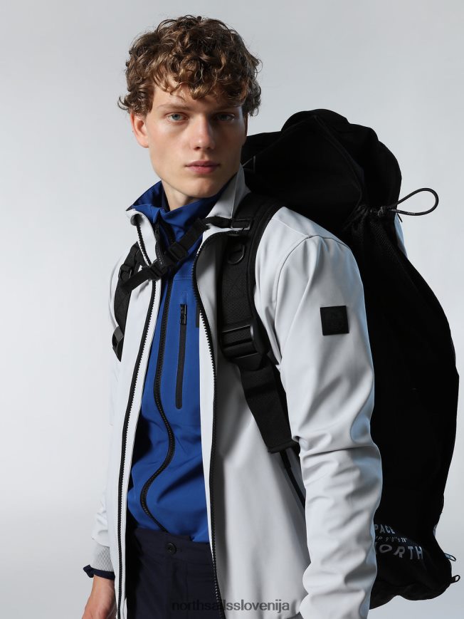 moški North Sails sivo vijolična mornarska jakna tehn oblačila ZBDXNV63