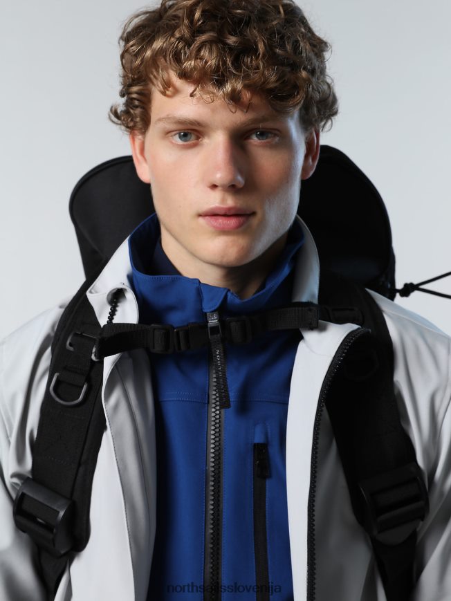 moški North Sails sivo vijolična mornarska jakna tehn oblačila ZBDXNV63