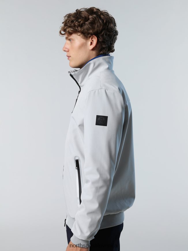 moški North Sails sivo vijolična mornarska jakna tehn oblačila ZBDXNV63