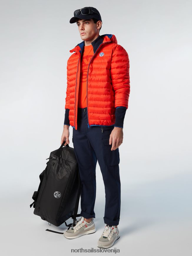 moški North Sails svetlo oranžna crozet jakna oblačila ZBDXNV21