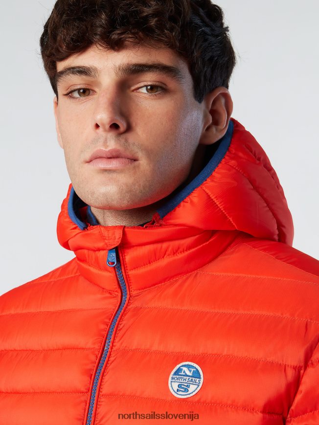 moški North Sails svetlo oranžna crozet jakna oblačila ZBDXNV21