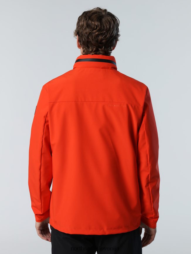 moški North Sails svetlo oranžna tech mornarska jakna oblačila ZBDXNV36