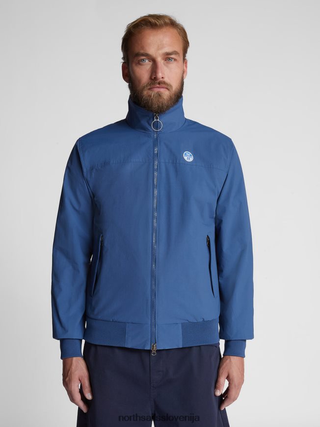moški North Sails temen denim mornarska jakna oblačila ZBDXNV1217