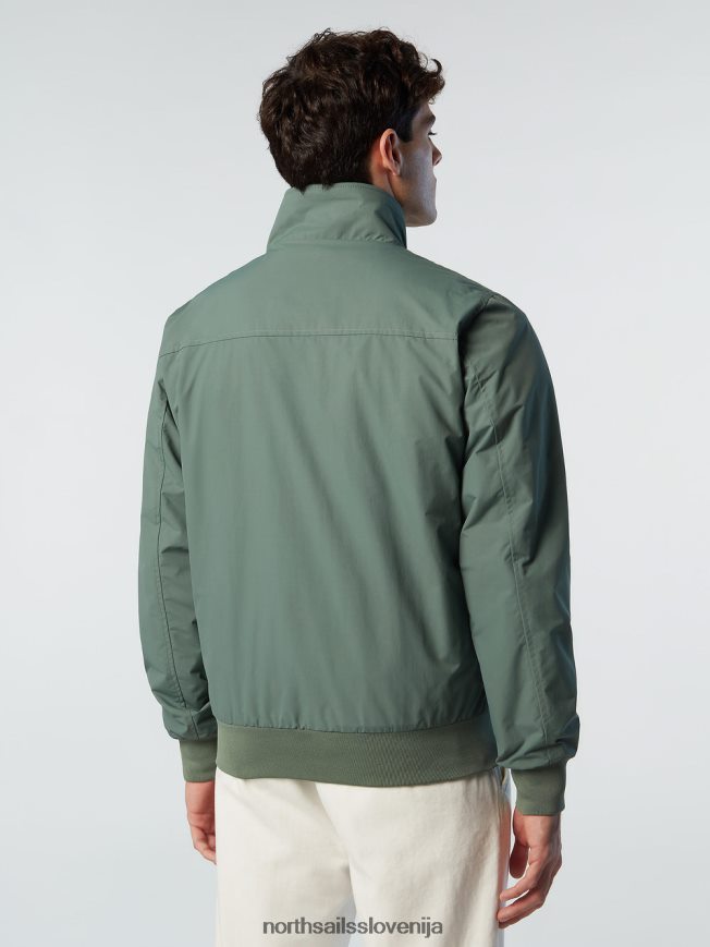 moški North Sails vojaško zelena mornarska jakna original oblačila ZBDXNV33