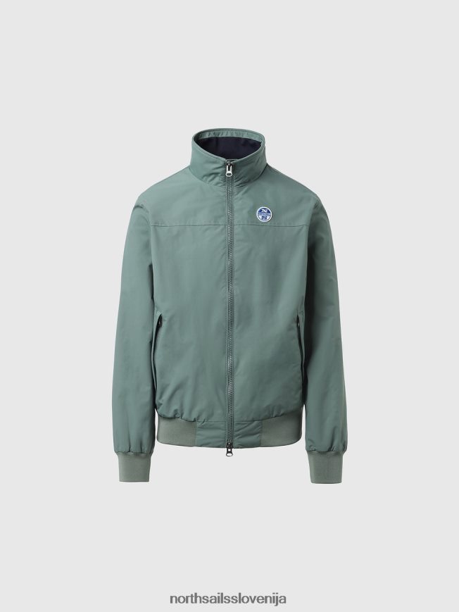 moški North Sails vojaško zelena mornarska jakna original oblačila ZBDXNV33