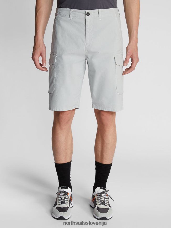 moški North Sails sivo vijolična kratke hlače iz poplina ranger 1937 oblačila ZBDXNV1170