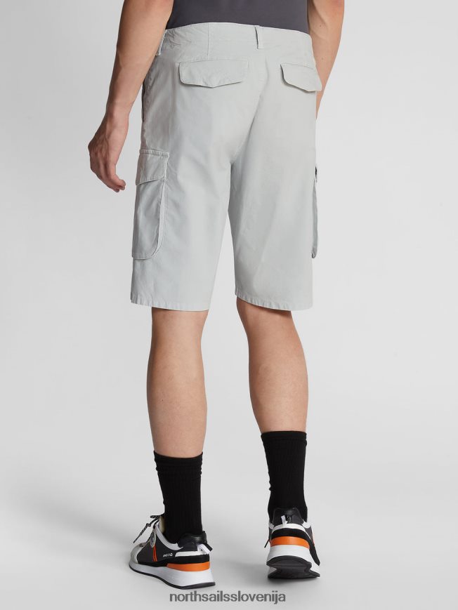 moški North Sails sivo vijolična kratke hlače iz poplina ranger 1937 oblačila ZBDXNV1170