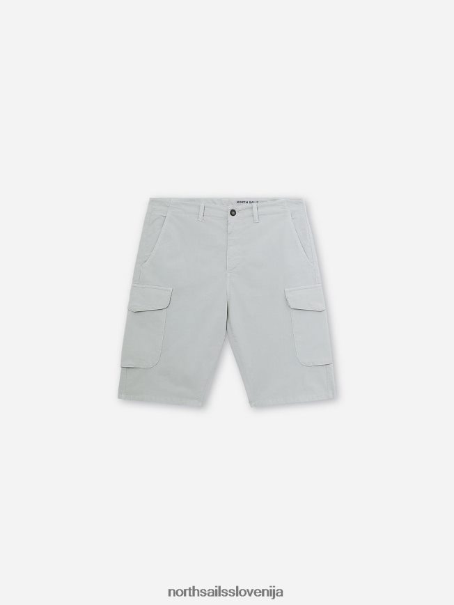 moški North Sails sivo vijolična kratke hlače iz poplina ranger 1937 oblačila ZBDXNV1170