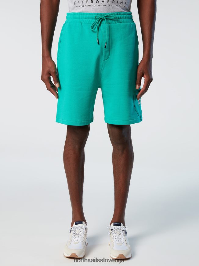 moški North Sails zelena kratke trenirke oblačila ZBDXNV345