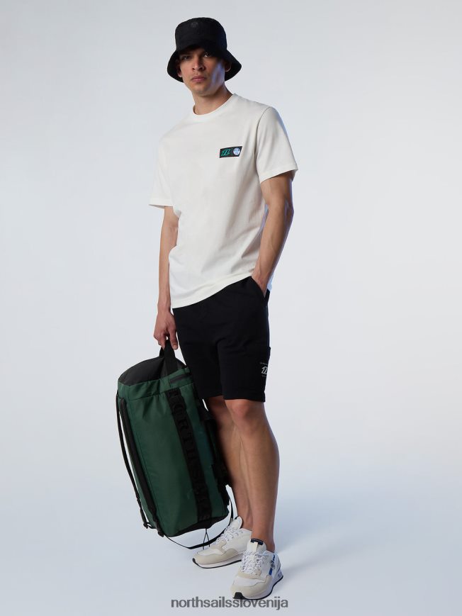 moški North Sails bela majica z grafičnim potiskom oblačila ZBDXNV134