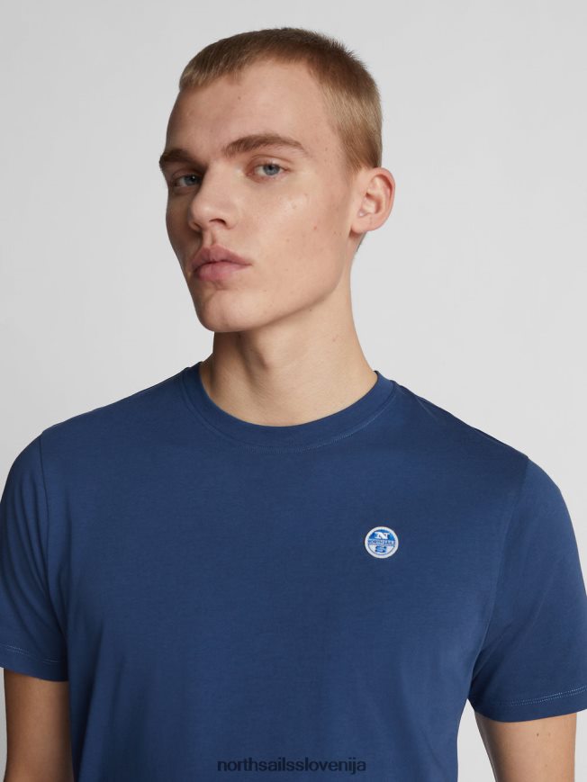 moški North Sails temen denim majica s kratkimi rokavi oblačila ZBDXNV1274