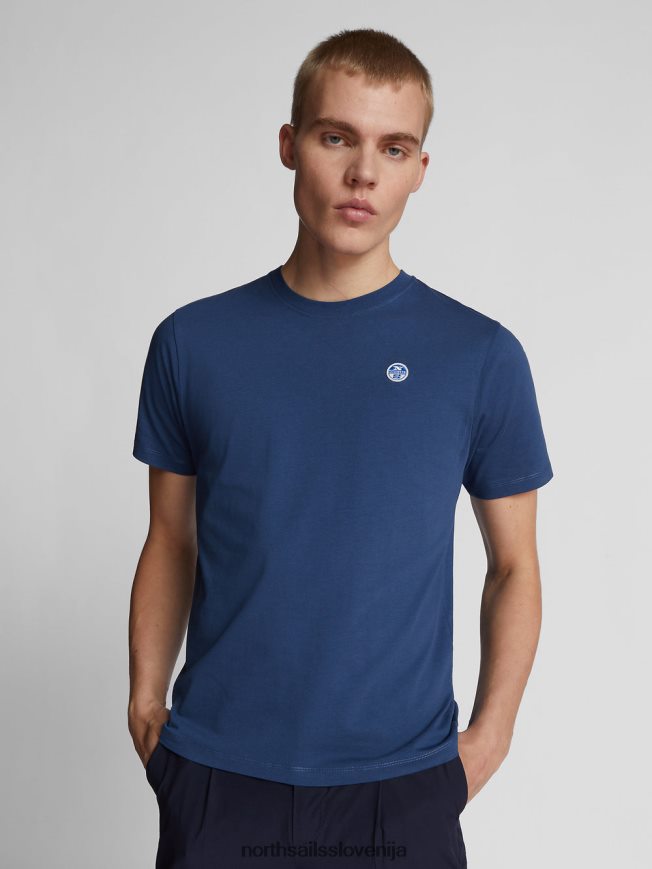moški North Sails temen denim majica s kratkimi rokavi oblačila ZBDXNV1274