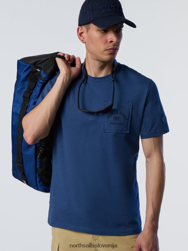 moški North Sails temen denim majica s prsnim žepom oblačila ZBDXNV163