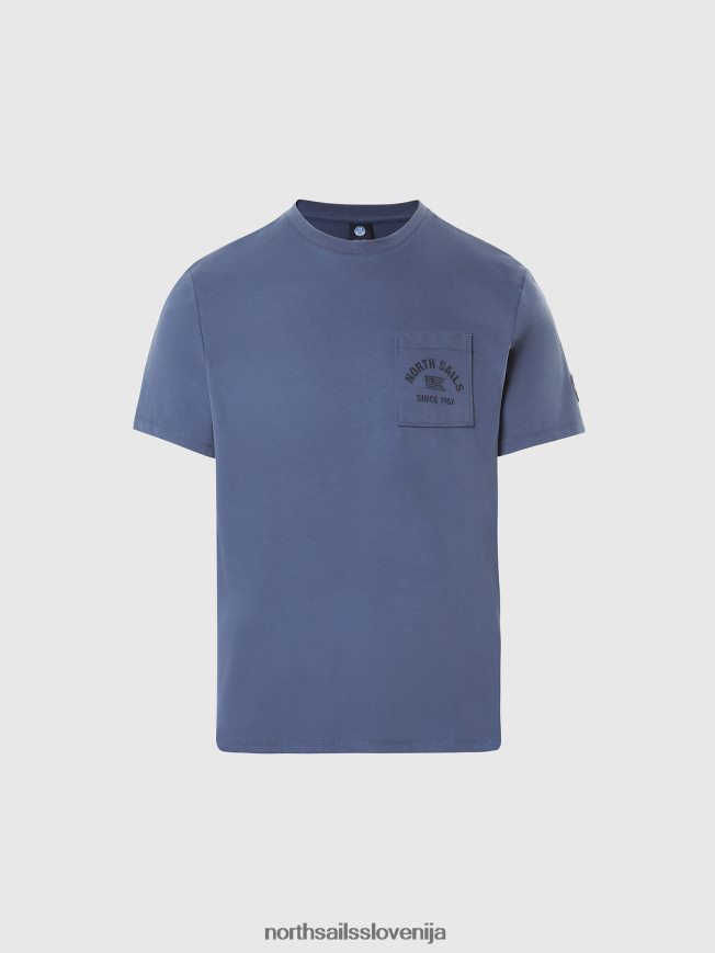 moški North Sails temen denim majica s prsnim žepom oblačila ZBDXNV163