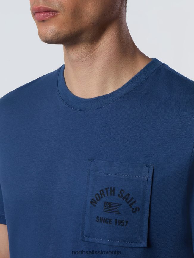 moški North Sails temen denim majica s prsnim žepom oblačila ZBDXNV163