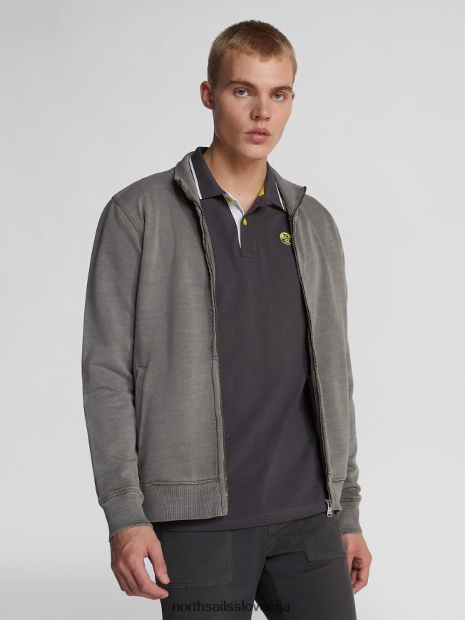 moški North Sails asfalt polo s kontrastnimi obrobami oblačila ZBDXNV1214