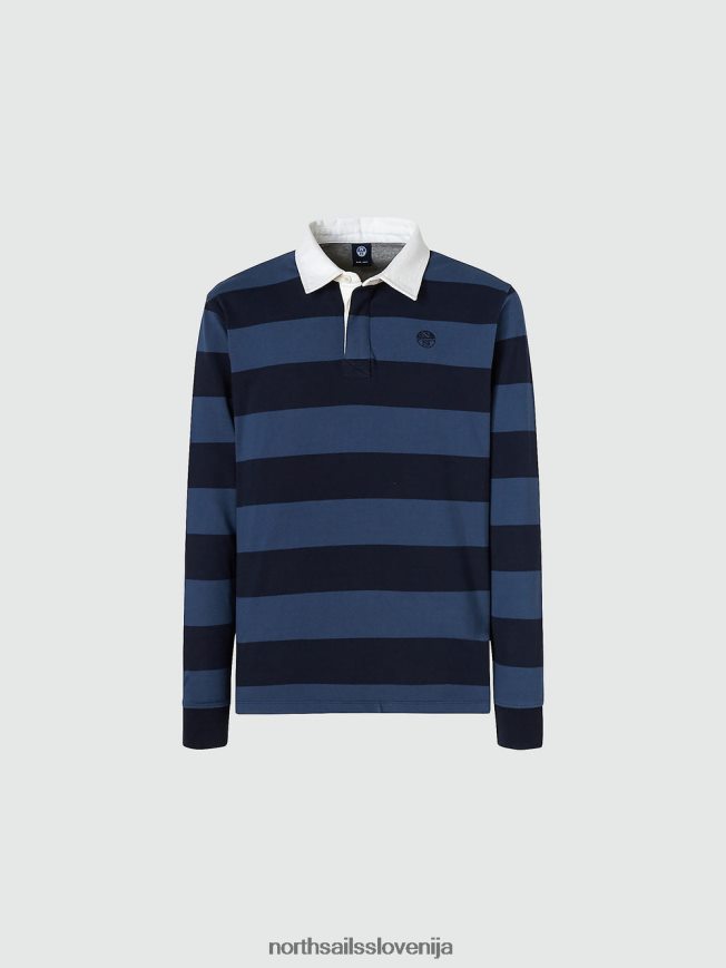 moški North Sails kombinacija 1 črtasta polo majica oblačila ZBDXNV1001