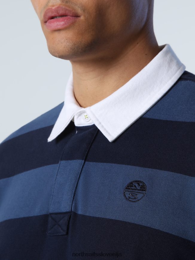 moški North Sails kombinacija 1 črtasta polo majica oblačila ZBDXNV1001