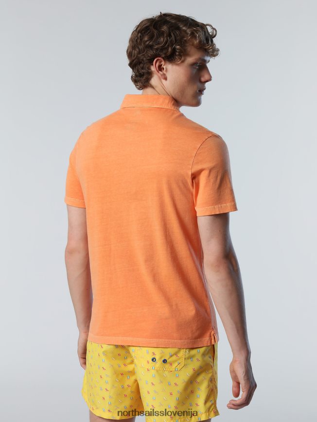 moški North Sails melona polo majica iz recikliranega džersija oblačila ZBDXNV90