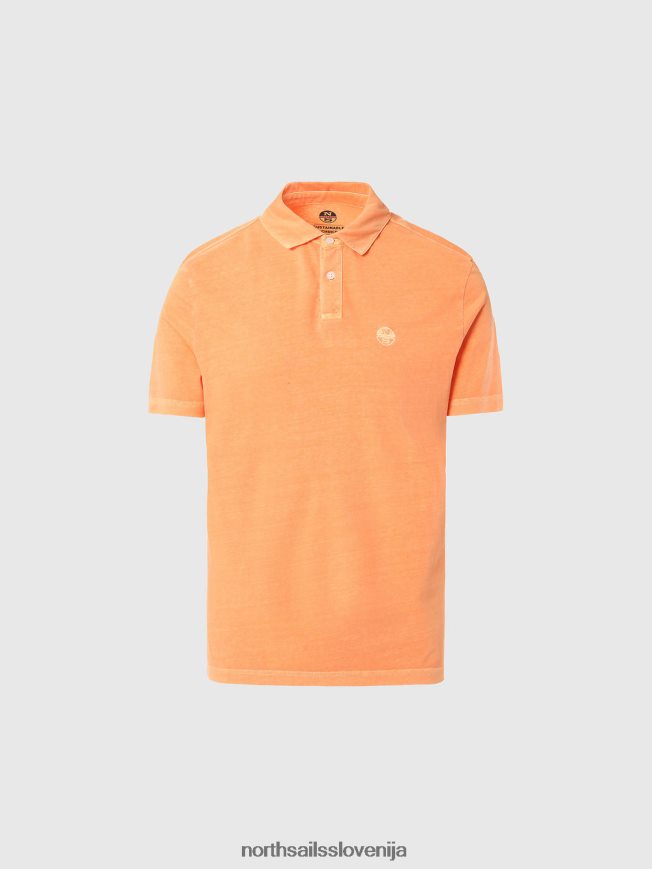 moški North Sails melona polo majica iz recikliranega džersija oblačila ZBDXNV90
