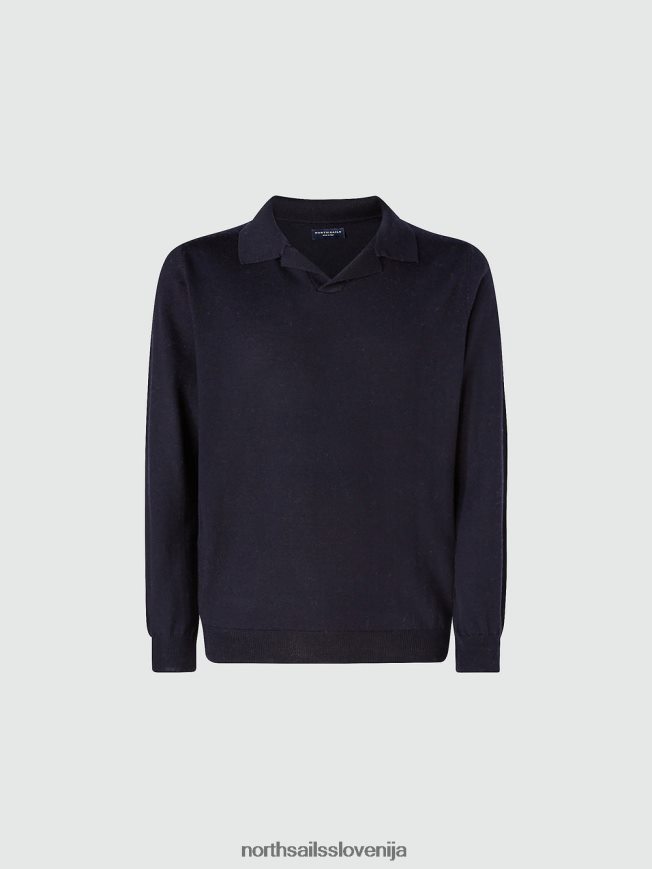 moški North Sails mornarsko modra polo majica iz hidrovolne oblačila ZBDXNV867