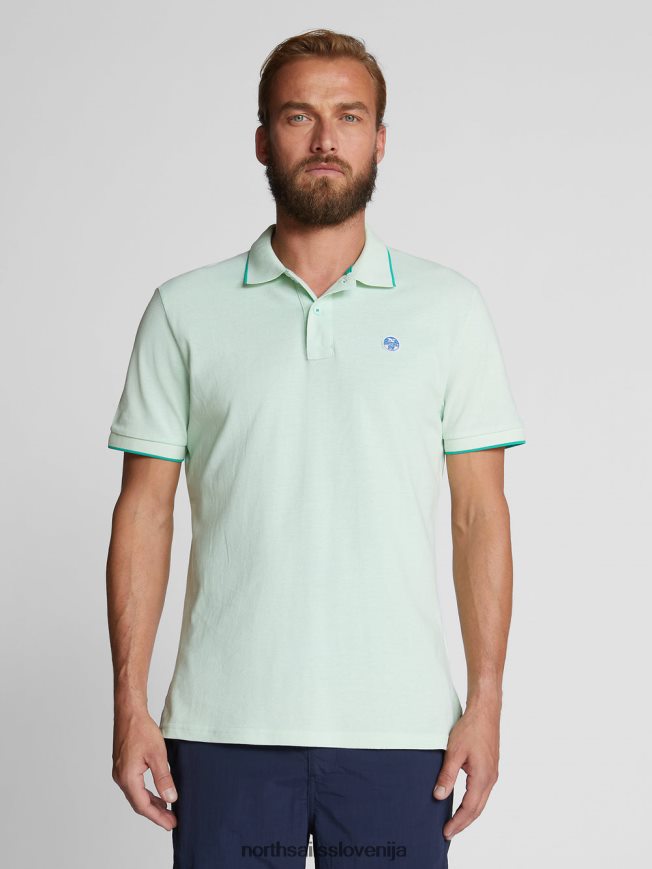 moški North Sails morska voda potiskana polo majica oblačila ZBDXNV1056