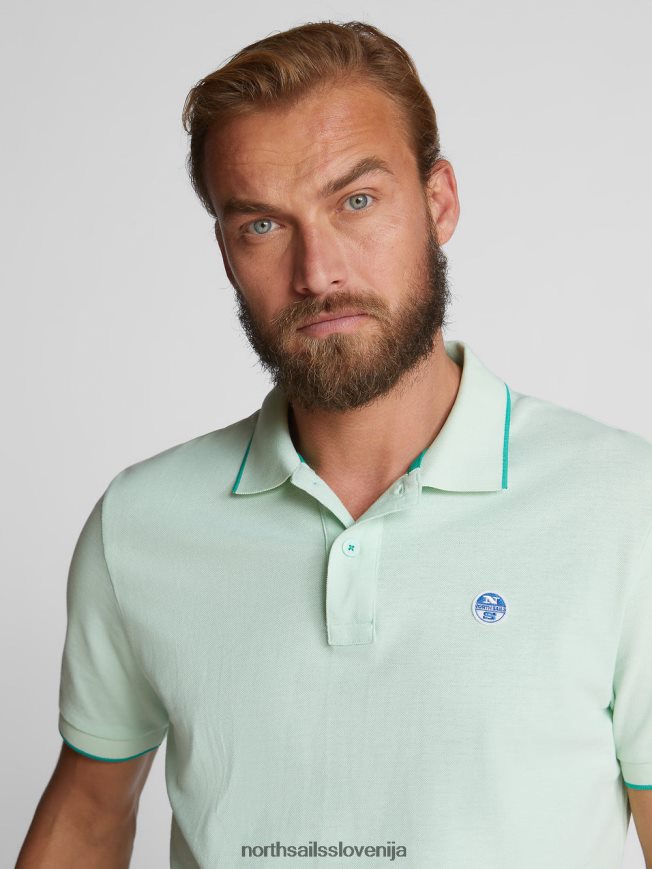 moški North Sails morska voda potiskana polo majica oblačila ZBDXNV1056