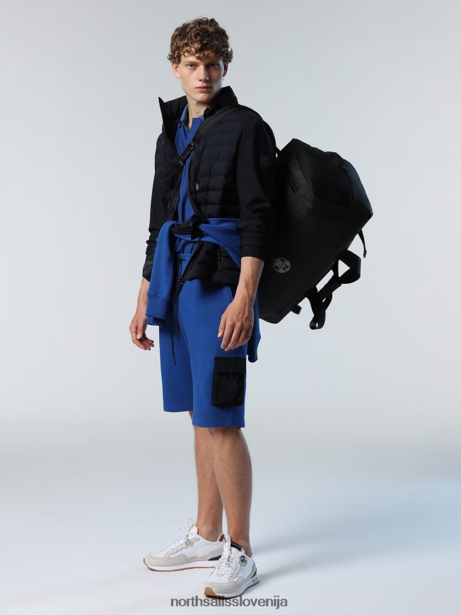 moški North Sails oceansko modra coolmax polo majica oblačila ZBDXNV108