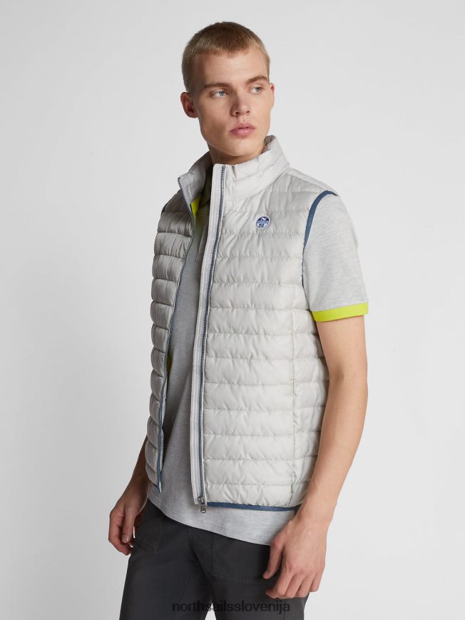 moški North Sails sivi melanž polo majica barvnih blokov oblačila ZBDXNV1149